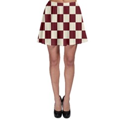 Pattern Background Texture Skater Skirt