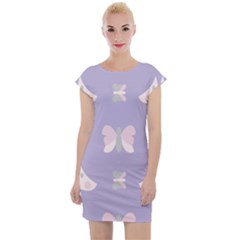 Butterfly Butterflies Merry Girls Cap Sleeve Bodycon Dress by Sapixe