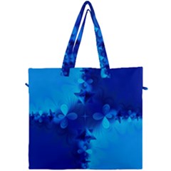 Background Course Gradient Blue Canvas Travel Bag