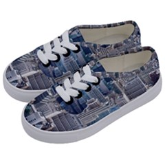 Manhattan New York City Kids  Classic Low Top Sneakers by Sapixe