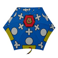 Coat Of Arms Of Galicia Mini Folding Umbrellas by abbeyz71