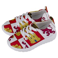Coat Of Arms Of Castile And León Kids  Lightweight Sports Shoes by abbeyz71