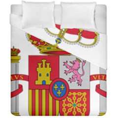 Coat Of Arms Of Spain Duvet Cover Double Side (california King Size) by abbeyz71
