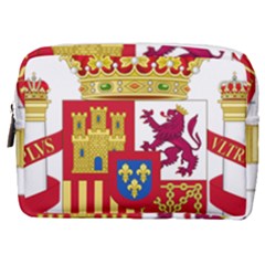 Coat Of Arms Of Spain Make Up Pouch (medium) by abbeyz71
