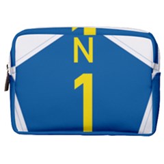 South Africa National Route N1 Marker Make Up Pouch (medium) by abbeyz71