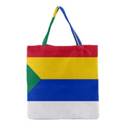 Druze Flag  Grocery Tote Bag by abbeyz71