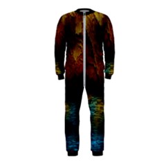 Background Cave Art Abstract Onepiece Jumpsuit (kids) by Sapixe