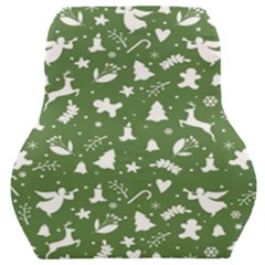 Christmas Pattern Car Seat Back Cushion  by Valentinaart