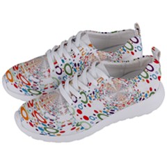 Wallpaper Pattern Colorful Color Men s Lightweight Sports Shoes by Sapixe