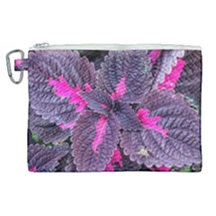 Beefsteak Plant Perilla Frutescens Canvas Cosmetic Bag (xl) by Sapixe