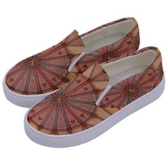 York Minster Chapter House Kids  Canvas Slip Ons by Sapixe