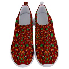 Christmas Time With Santas Helpers No Lace Lightweight Shoes by pepitasart