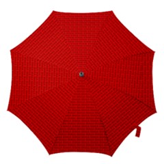 Maga Make America Great Again Usa Pattern Red Hook Handle Umbrellas (large) by snek