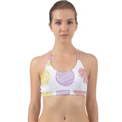 Geometry Euclidean Vector Back Web Sports Bra