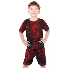 Wonderful Red Chinese Dragon Kid s Set by FantasyWorld7