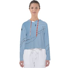 Airplane Airplanes Blue Sky Women s Slouchy Sweat