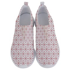 Pattern Christmas Pattern Red Stars No Lace Lightweight Shoes