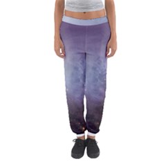 Orion Nebula Pastel Violet Purple Turquoise Blue Star Formation Women s Jogger Sweatpants by genx