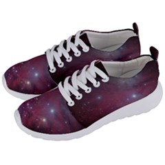 Christmas Tree Cluster Red Stars Nebula Constellation Astronomy Men s Lightweight Sports Shoes