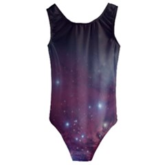 Christmas Tree Cluster Red Stars Nebula Constellation Astronomy Kids  Cut-out Back One Piece Swimsuit