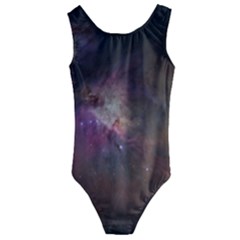Orion Nebula Star Formation Orange Pink Brown Pastel Constellation Astronomy Kids  Cut-out Back One Piece Swimsuit