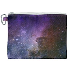 Carina Nebula Ngc 3372 The Grand Nebula Pink Purple And Blue With Shiny Stars Astronomy Canvas Cosmetic Bag (xxl)