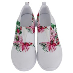 Bloom Christmas Red Flowers No Lace Lightweight Shoes by Simbadda
