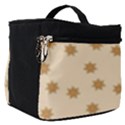 Pattern Gingerbread Star Make Up Travel Bag (Small) View1