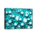 Stars Christmas Ice Decoration Mini Canvas 7  x 5  (Stretched)
