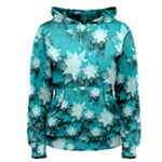 Stars Christmas Ice Decoration Women s Pullover Hoodie