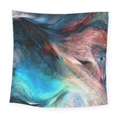 Background Art Abstract Watercolor Square Tapestry (large)