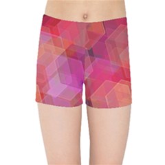 Abstract Background Texture Kids  Sports Shorts