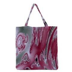 Fractal Gradient Colorful Infinity Grocery Tote Bag