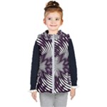 Background Texture Pattern Kids  Hooded Puffer Vest