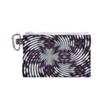 Background Texture Pattern Canvas Cosmetic Bag (Small)