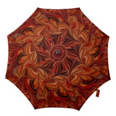 Marbled Paper Mottle Color Movement Hook Handle Umbrellas (small) by Wegoenart