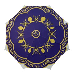 Seal Of Chemical Corps Of U S  Army Golf Umbrellas by abbeyz71