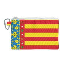 Flag Of Valencia  Canvas Cosmetic Bag (medium) by abbeyz71