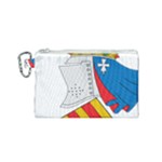 Flag Map of Valencia Canvas Cosmetic Bag (Small)
