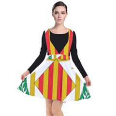 City Of Valencia Coat Of Arms Plunge Pinafore Dress by abbeyz71
