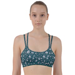 Tropical Pattern Line Them Up Sports Bra by Valentinaart