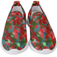 Redness Kids  Slip On Sneakers by artifiart