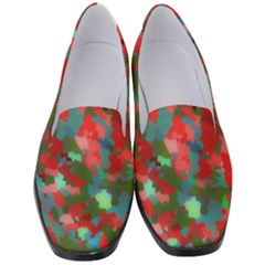 Redness Women s Classic Loafer Heels by artifiart