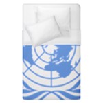 Blue Emblem of United Nations Duvet Cover (Single Size)
