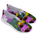 Yellow Flowers In The Purple Coneflower Garden No Lace Lightweight Shoes View3