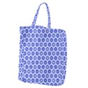 A Hexagonal Pattern Giant Grocery Tote View1