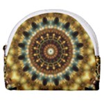 Pattern Abstract Background Art Horseshoe Style Canvas Pouch