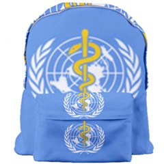 Flag Of World Health Organization Giant Full Print Backpack by abbeyz71