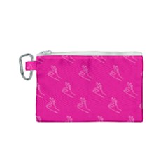 A-ok Perfect Handsign Maga Pro-trump Patriot On Pink Background Canvas Cosmetic Bag (small) by snek