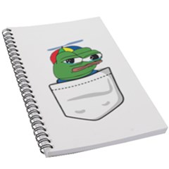Apu Apustaja Crying Pepe The Frog Pocket Tee Kekistan 5 5  X 8 5  Notebook by snek